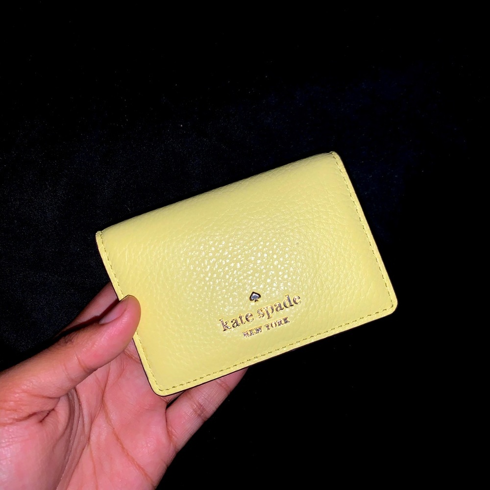 Pastel Yellow Kate Spade Wallet